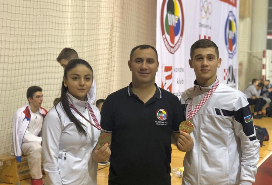 Yeniyetmə karateçilərimiz Xorvatiya Qran-Prisində iki medal qazanıblar
