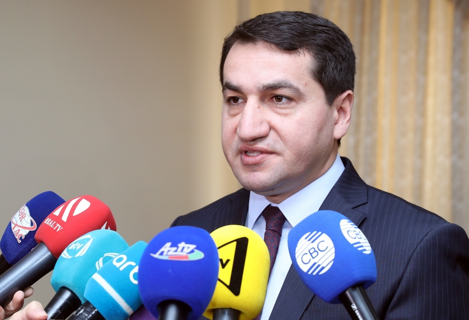 Hikmat Hajiyev: Financial source of Armenia`s “cognac diplomacy” is criminal money VIDEO