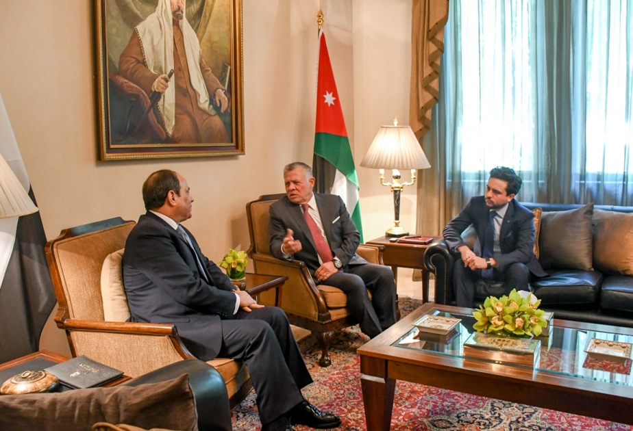 В Аммане состоялись переговоры между королем Иордании и президентом Египта