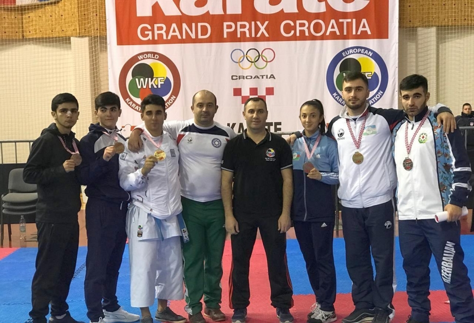 Yeniyetmə və gənc karateçilərimiz Qran-Pridə səkkiz medal qazanıblar