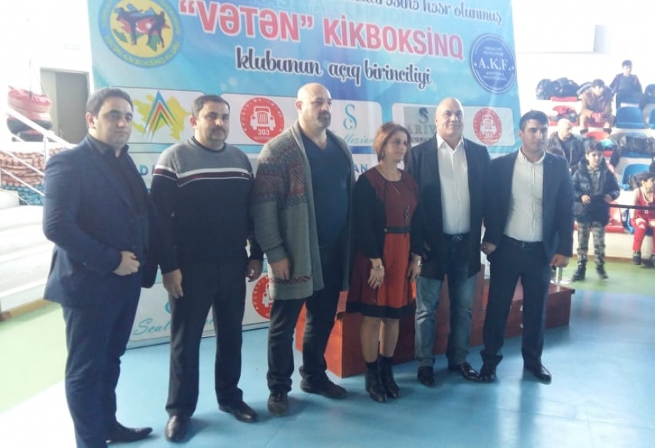 “Vətən” kikboksinq klubunun açıq birinciliyi keçirilib