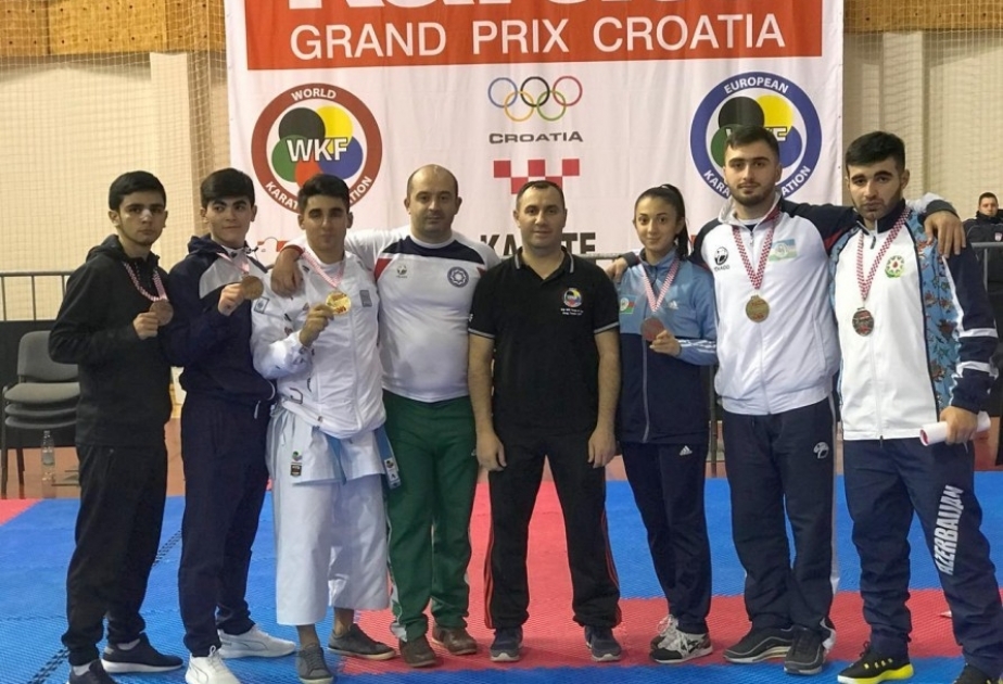Азербайджанские каратисты выиграли восемь медалей на Гран-при