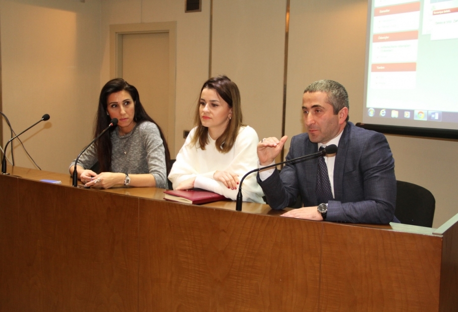 Magistrantlar plagiatla mübarizə barədə məlumatlandırılıb