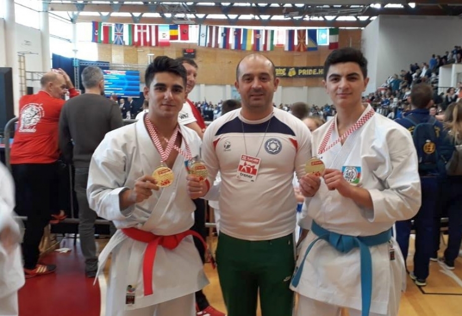 Aserbaidschanische Karatekas gewinnen zehn Medaillen bei Grand Prix in Kroatien