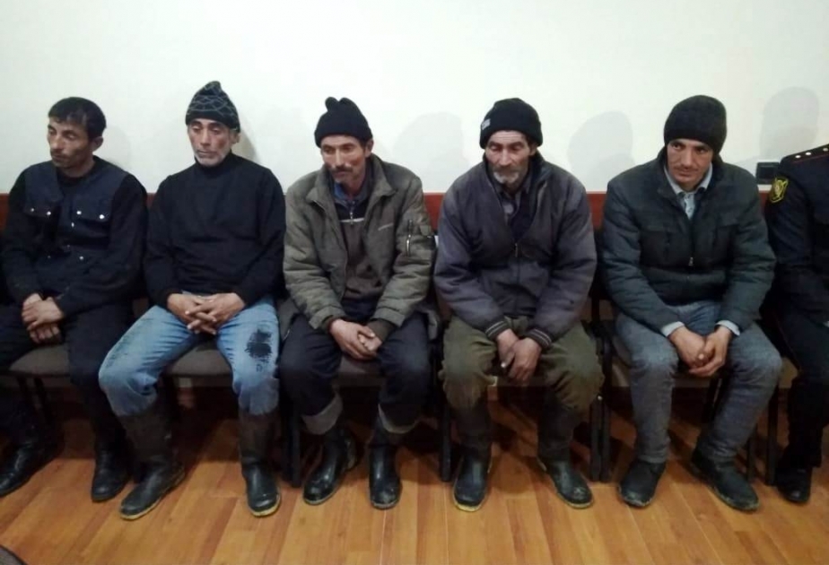 Göygöldə qanunsuz ov edən beş nəfər saxlanılıb