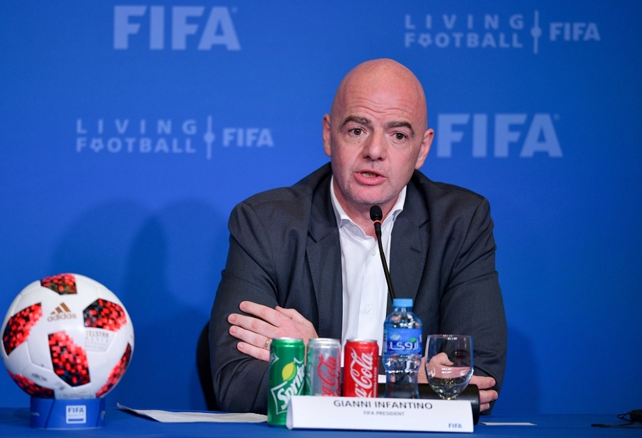 Инфантино: ФИФА рассмотрит в Марракеше идею увеличения числа участников ЧМ-2022