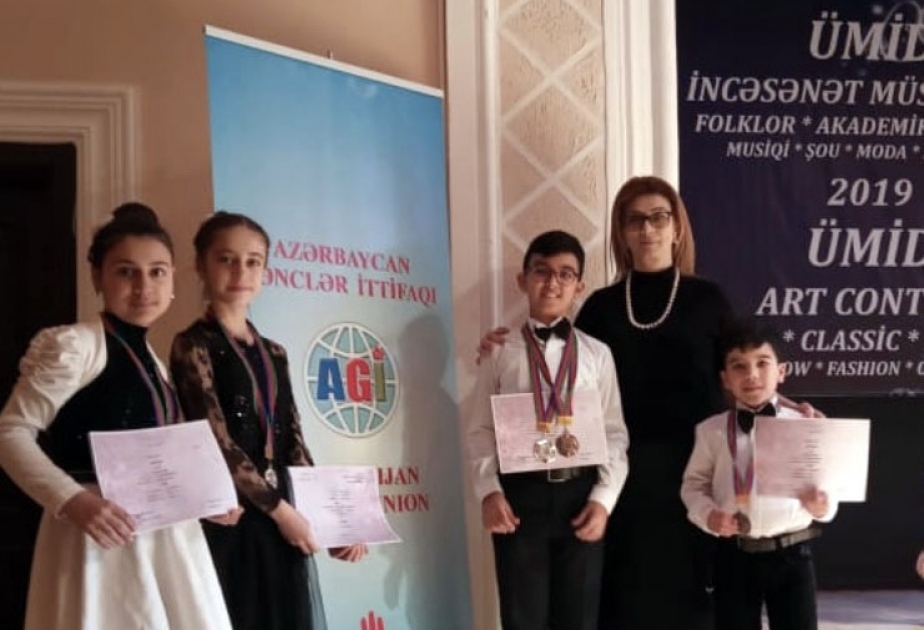 Musiqi məktəbinin şagirdləri “Ümid 2019” incəsənət müsabiqəsində iştirak ediblər
