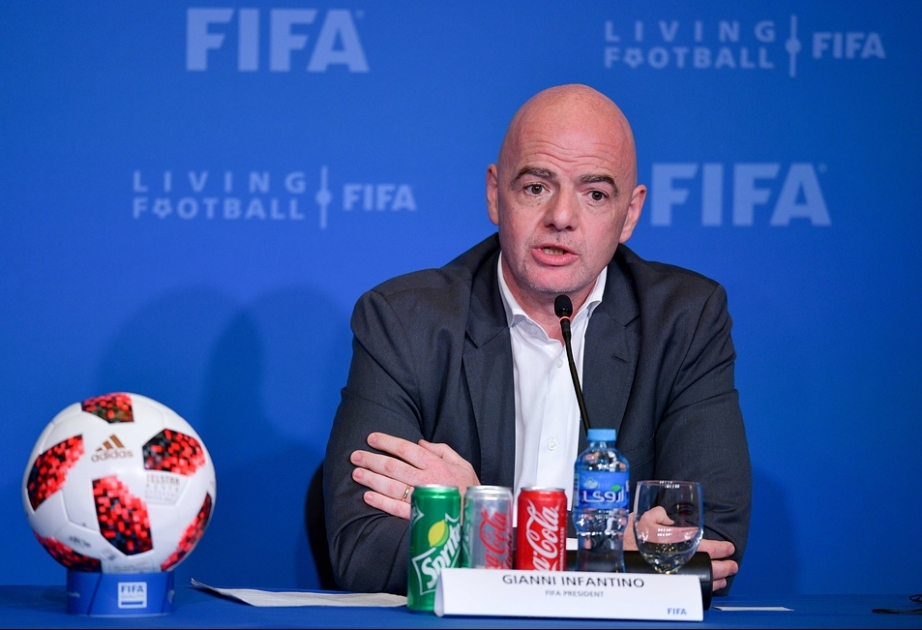 Canni İnfantino: FIFA “DÇ-2022”də iştirakçı komandaların sayının artırılması məsələsini müzakirə edəcək