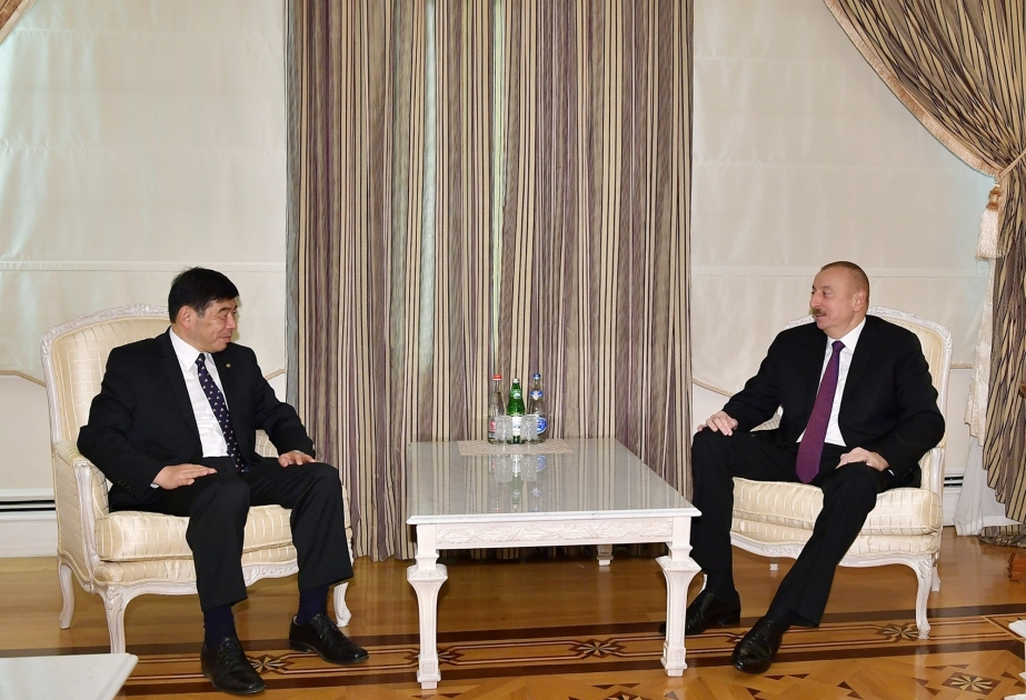 Presidente Ilham Aliyev acogió al Secretario General de la Organización Mundial de Aduanas