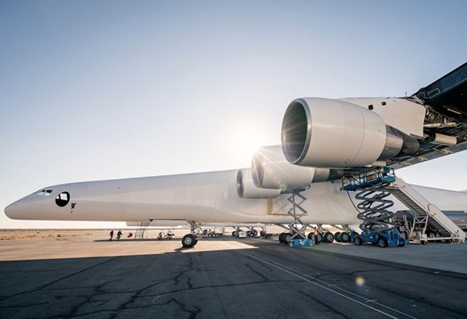 El gigantesco avión Stratolaunch bate un nuevo récord de velocidad