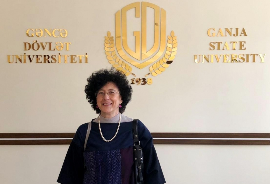 İtaliyalı professor Gəncə Dövlət Universitetində ustad dərslərinə başlayıb