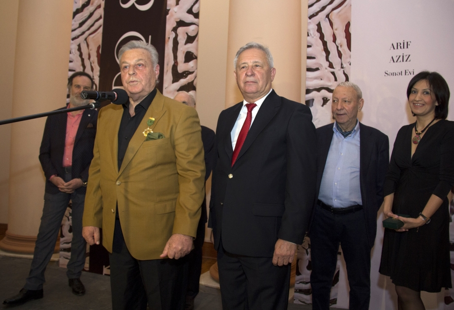 Bakıda Xalq rəssamı Arif Əzizin 75 illik yubileyinə həsr olunmuş sərgi açılıb