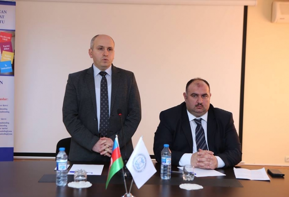 Azərbaycan İlahiyyat İnstitutunda hədisləri anlamaq metodları müzakirə olunub