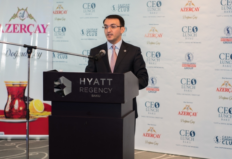 Head of State Agency for Public Service and Social Innovations becomes honorable guest of CEO Lunch Baku