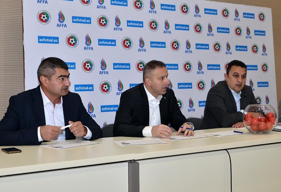 Futzal üzrə Azərbaycan kuboku yarışlarının 1/16 final mərhələsinin püşkü atılıb
