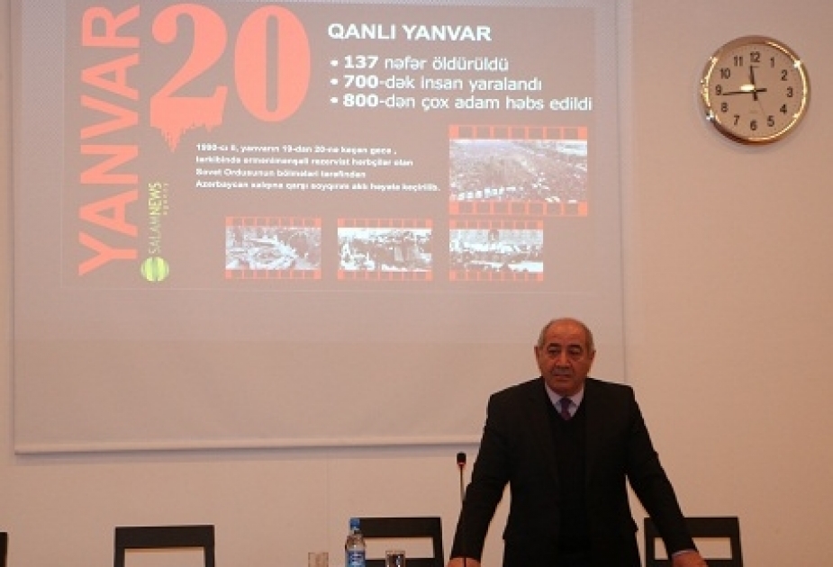 Respublika Seysmoloji Xidmət Mərkəzində 20 Yanvar şəhidlərinin xatırəsi yad edilib