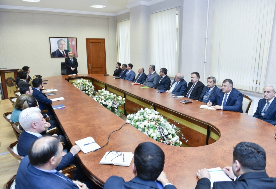 Kənd Təsərrüfatı Nazirliyində 20 Yanvar şəhidlərinin xatirəsi yad edilib