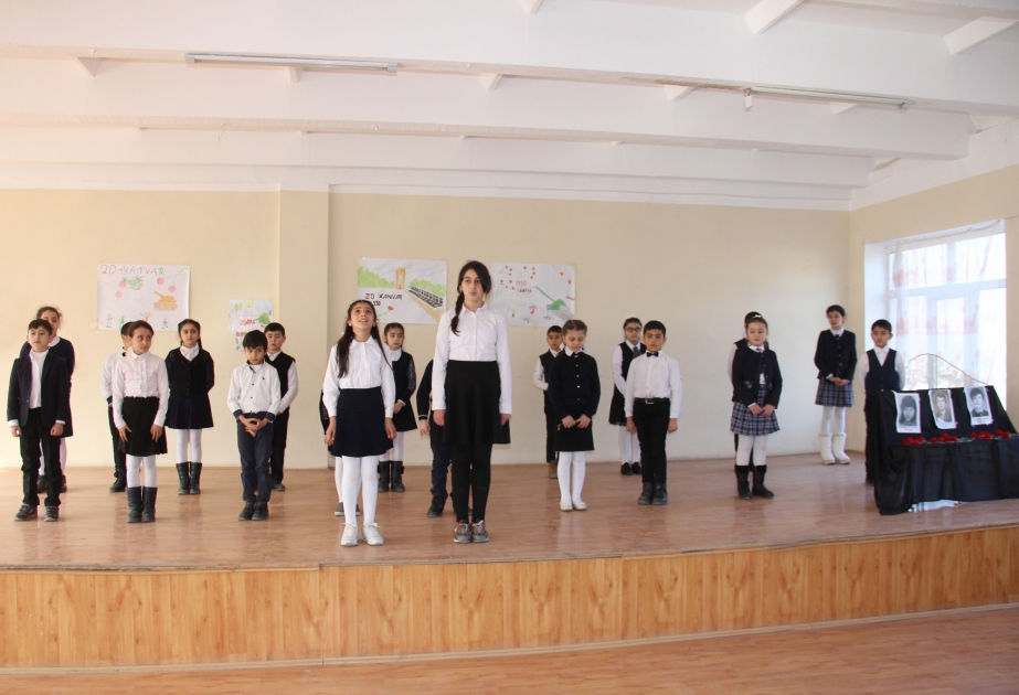 Qəbələdə 20 Yanvar faciəsi ilə əlaqədar silsilə tədbirlər keçirilir