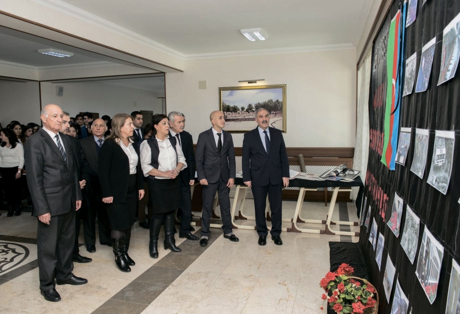 Naxçıvanda 20 Yanvar faciəsinin 29-cu ildönümü ilə əlaqədar tədbirlər keçirilib