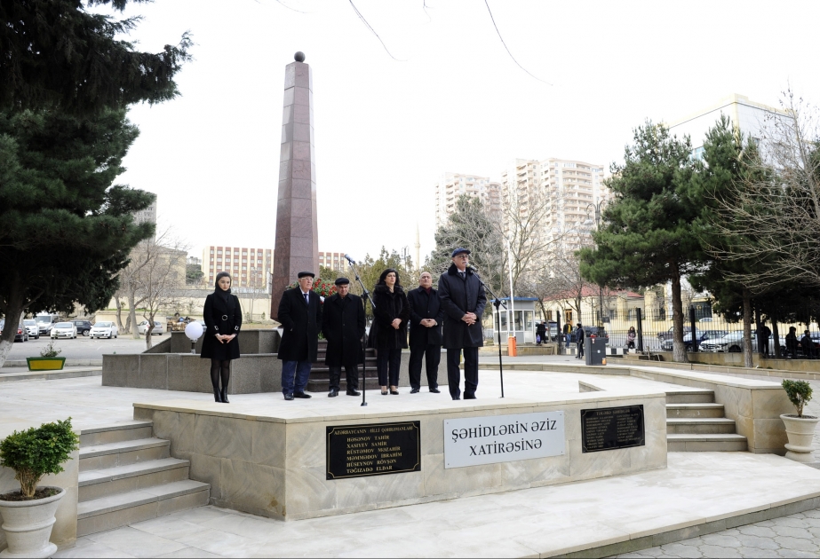 Bakı Dövlət Universitetində 20 Yanvar faciəsinin növbəti ildönümü qeyd edilib