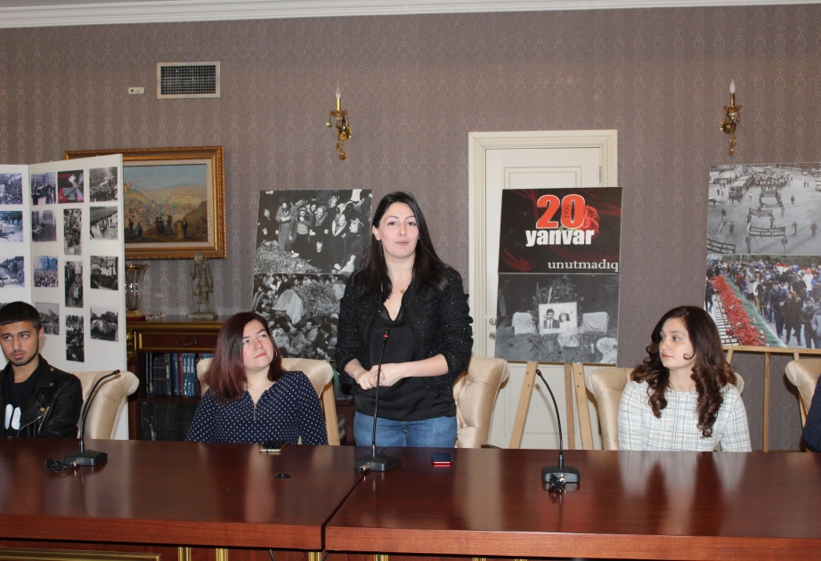 Tbilisidə “20 Yanvar gənclərin gözü ilə” adlı anım tədbiri keçirilib