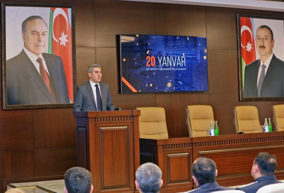 20 Yanvar Azərbaycan xalqının azadlıq uğrunda mübarizə tarixinə qəhrəmanlıq səhifəsi kimi daxil olub