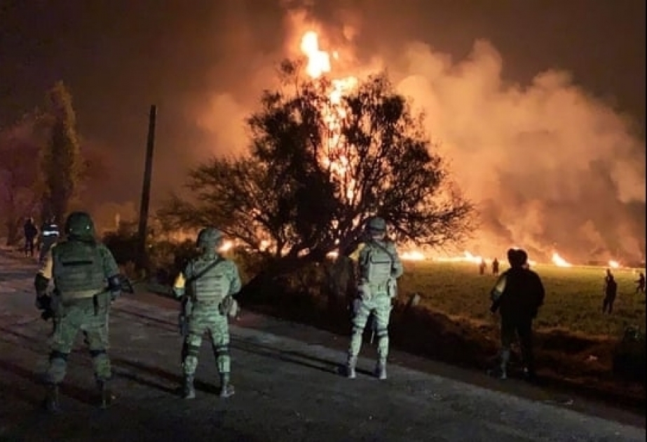 墨西哥管道爆炸造成20多人死亡