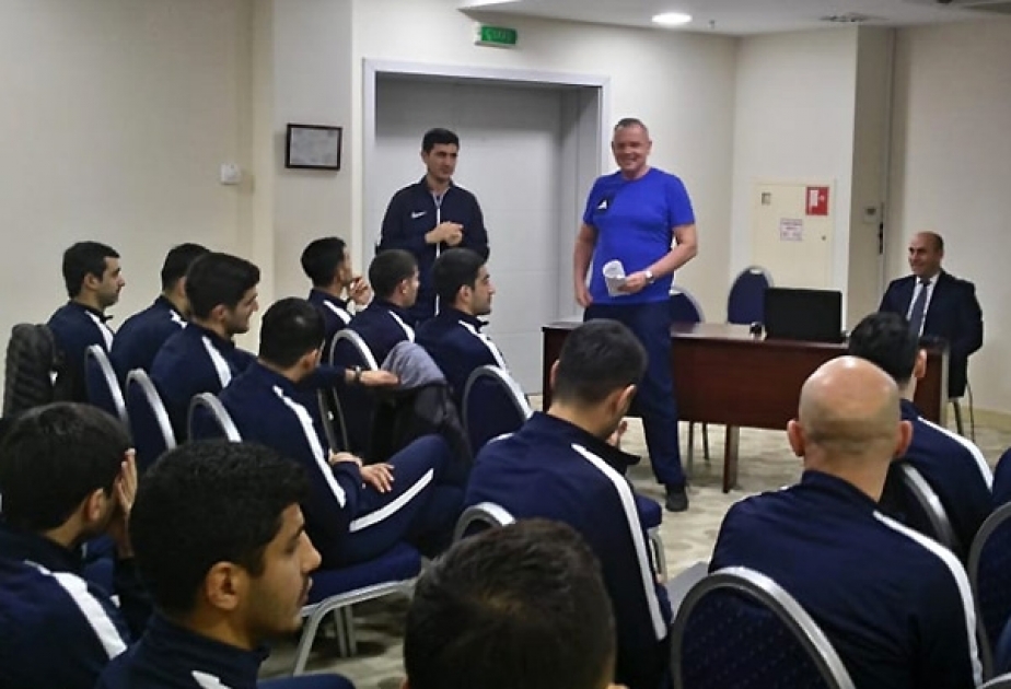 Mingəçevirdə futbol hakimləri üçün danışılmış oyunlarla bağlı seminar keçirilib