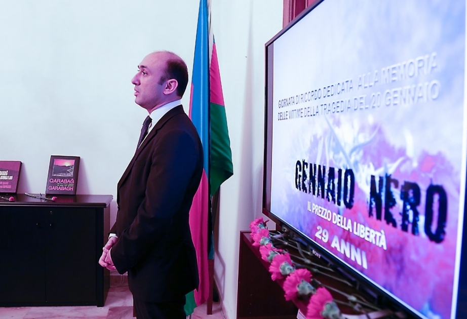 Italy hosts event commemorating Black January victims