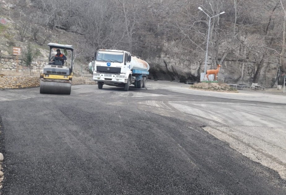 Avey qoruğundakı Damcılı mağara düşərgəsinə yeni yol çəkilir