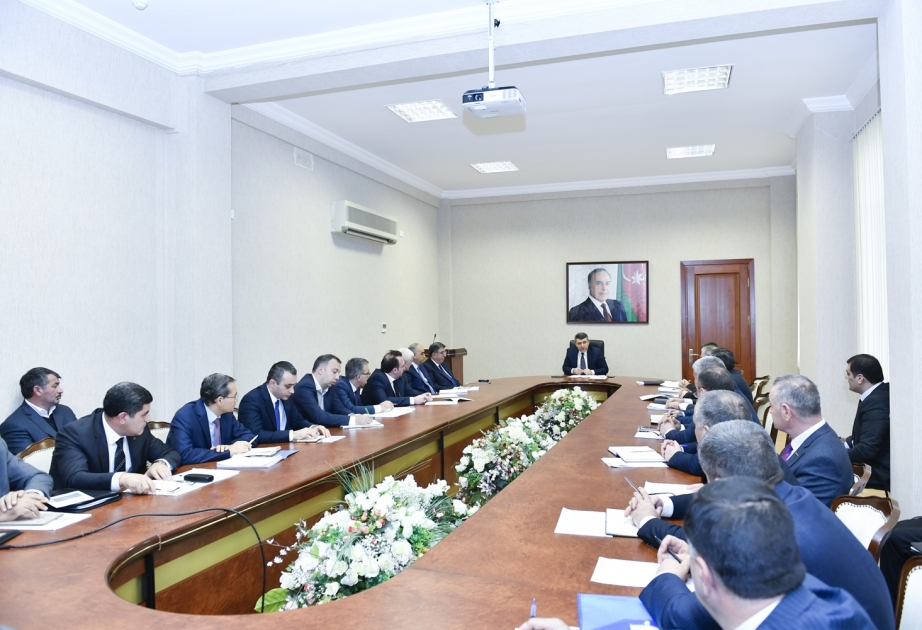 Kənd Təsərrüfatı Nazirliyində ölkədə taxıl əkini prosesinə həsr olunmuş müşavirə keçirilib