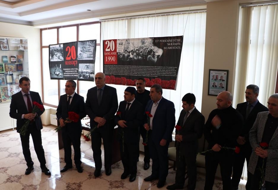 20 Yanvar qurbanlarının xatirəsi Moldovada da yad edilib