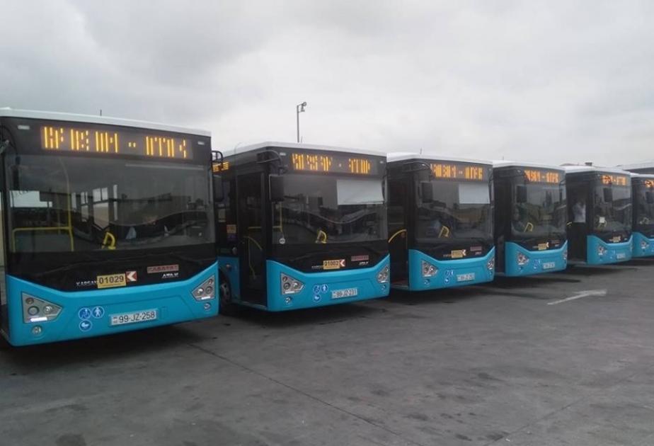 Ötən il Azərbaycana 235 avtobus idxal olunub