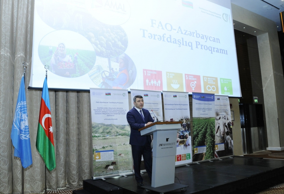 Bakıda FAO Azərbaycan Tərəfdaşlıq Proqramının açılış mərasimi keçirilib VİDEO