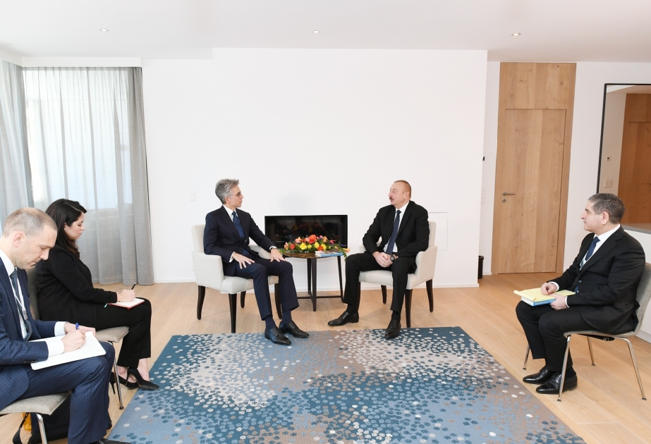 Le président azerbaïdjanais rencontre le PDG de la société SAP SE VIDEO