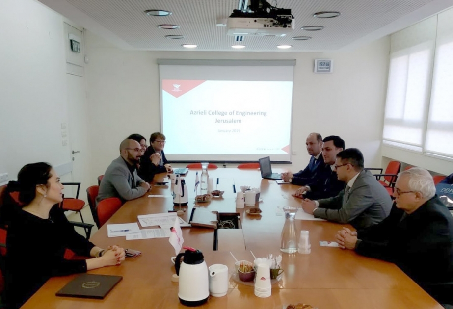ADNSU-nun rektoru İsraildə işgüzar görüşlərdə iştirak edib