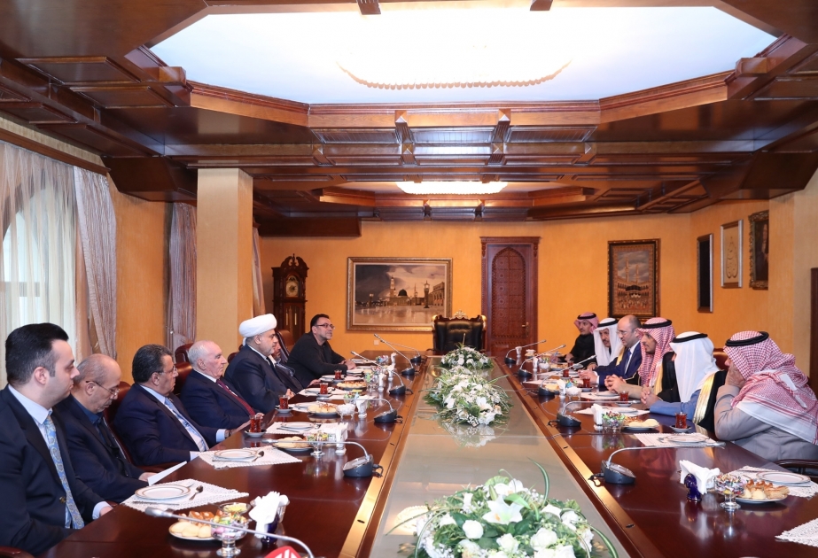 وفد مجلس الشورى السعودي يزور الإدارة الدينية لمسلمي القوقاز