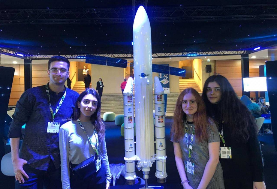 Memarlıq fakültəsinin tələbəsi Avropa Kosmos Həftəsində iştirak edib