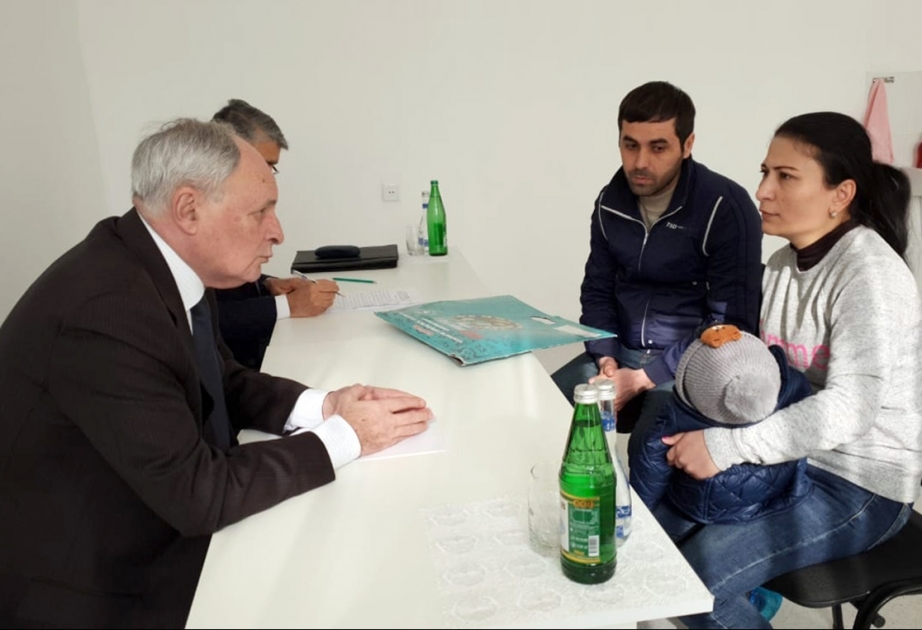 Səhiyyə naziri İmişlidə vətəndaşları qəbul edib