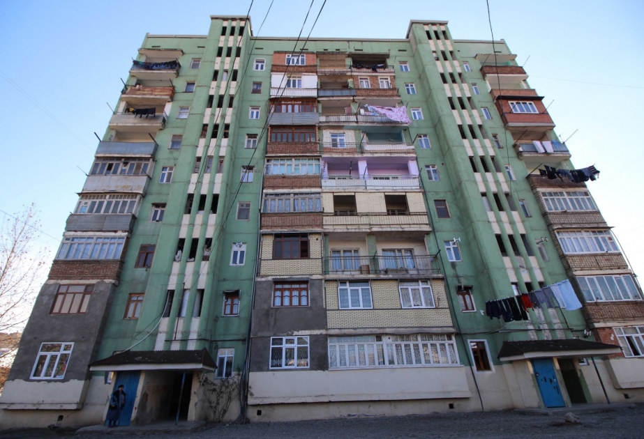 Qazaxda 163 çoxmənzilli yaşayış binasından 129-u təmir olunub