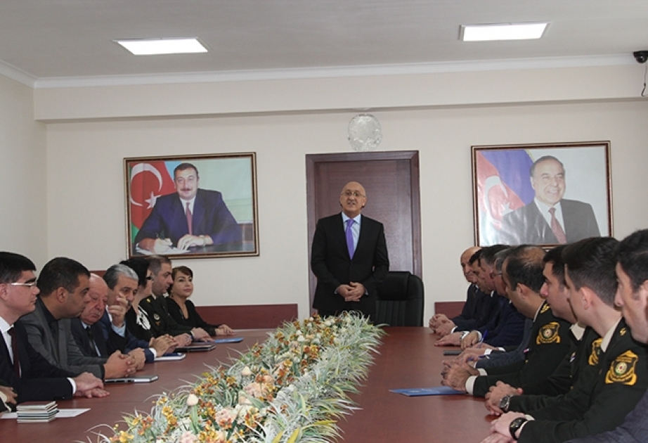 Azərbaycan Silahlı Qüvvələrinin sıralarından ehtiyata buraxılan gənclərlə görüşlər keçirilib