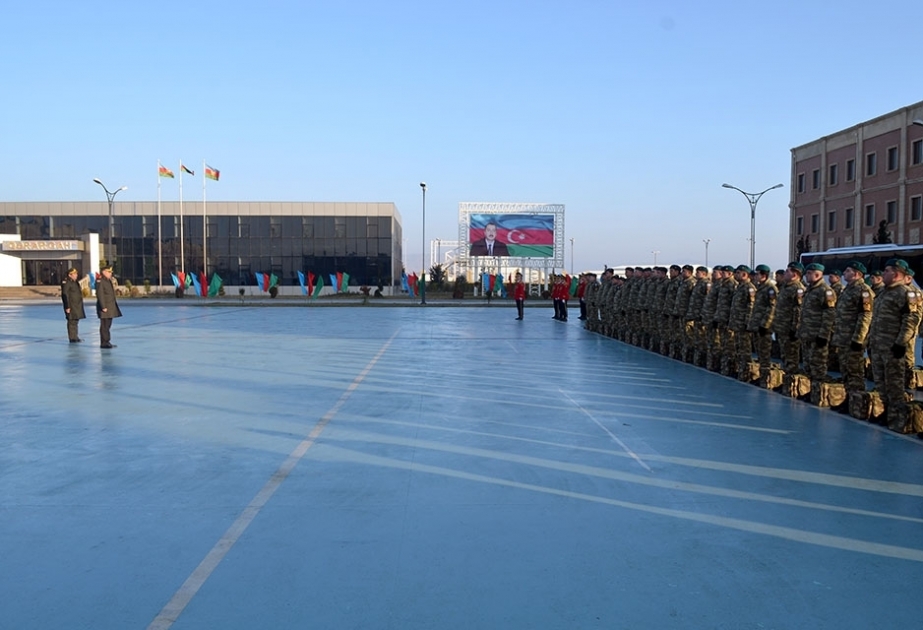 Group of Azerbaijani peacekeepers sent to Afghanistan