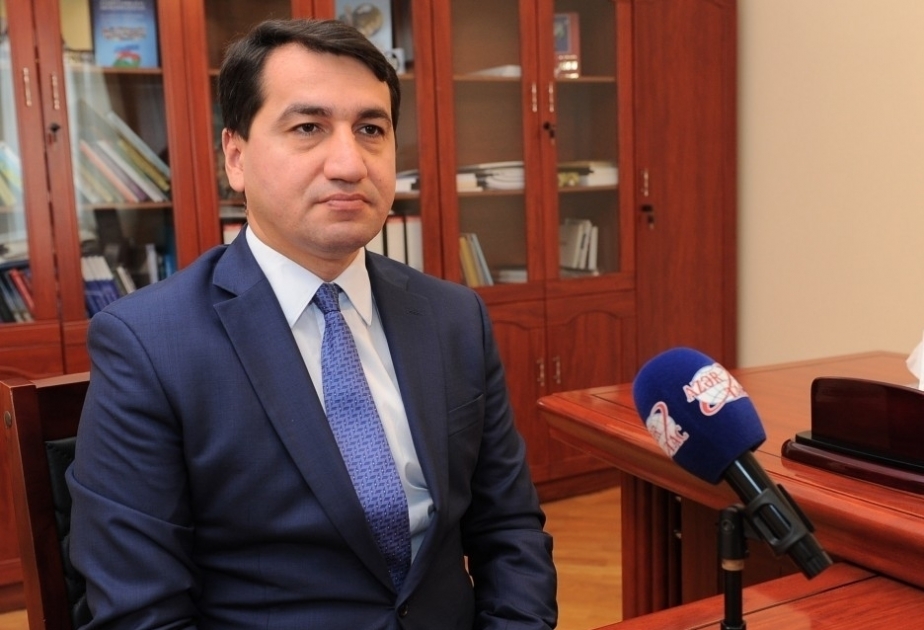 حاجييف: يمكن تقدير اللقاء بين الرئيس الأذربيجاني ورئيس الوزراء الأرميني في دافوس استمرارا للقاءي دوشنبه وسانت بطرسبورغ