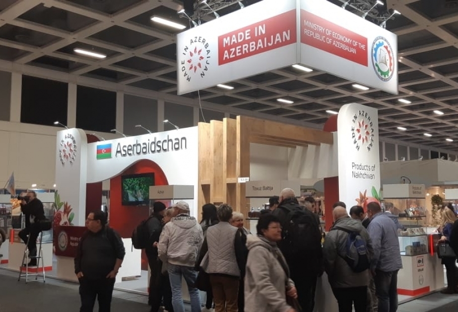 柏林展会上展出阿塞拜疆产品