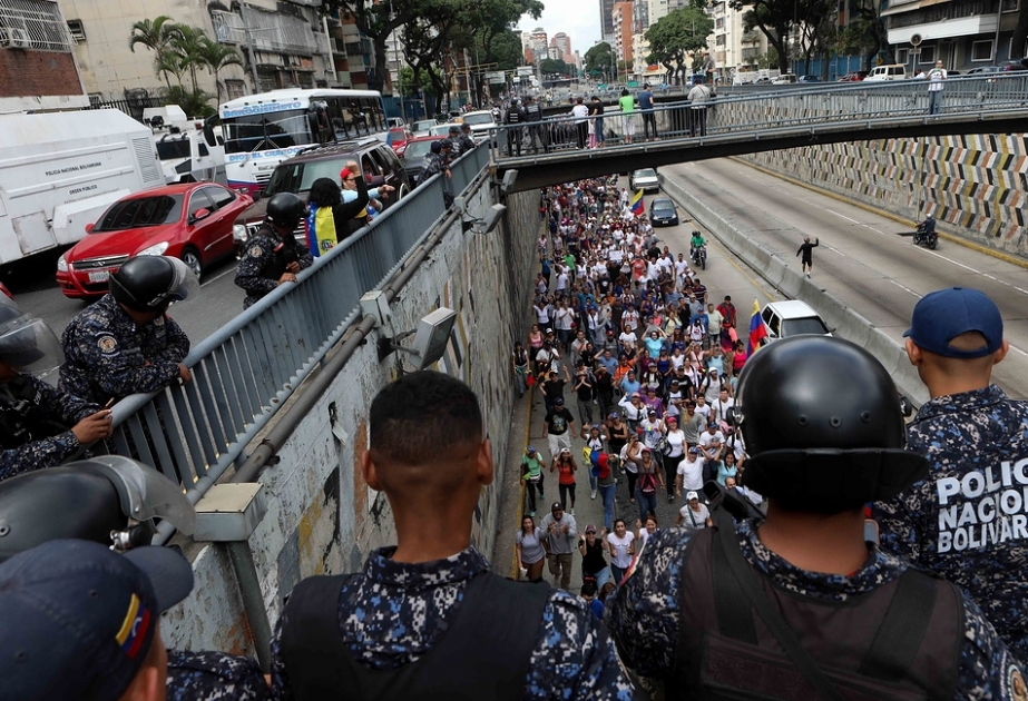 Venesuelada etiraz aksiyalarının gedişində 364 nəfər saxlanılıb