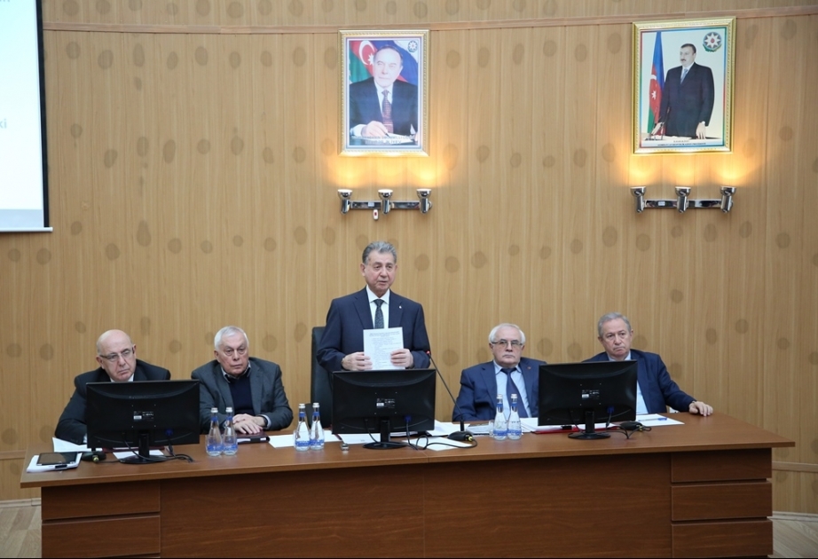 Azərbaycan Milli Elmlər Akademiyasının bölmə və elmi mərkəzləri hesabat verib
