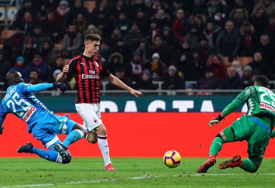 İtaliya A Seriyası: "Milan" "Napoli" oyununda qalib müəyyənləşməyib