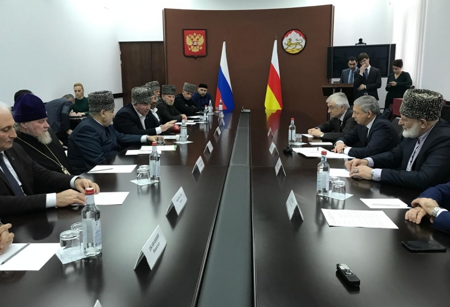 Azerbaijani delegation attends opening of Mukhtarov mosque in Vladikavkaz