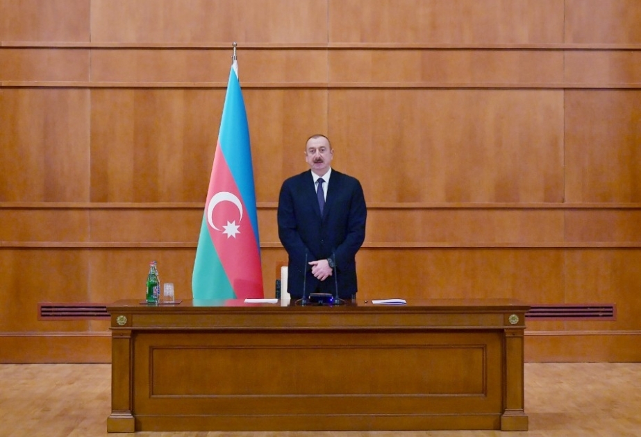 Prezident İlham Əliyev: Azərbaycan xalqına xidmət etmək mənim üçün böyük şərəfdir