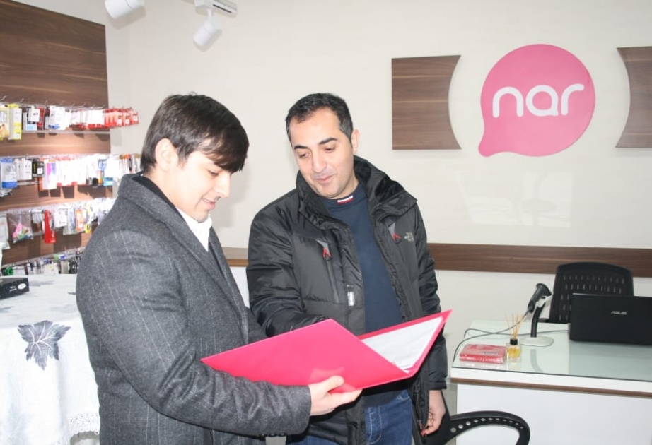 ®  “Nar” Zərdabda yeni rəsmi mağazasını təqdim etdi